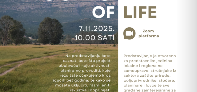 Online predstavljanje projekta „Mosaic of LIFE“